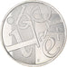 France, 5 Euro, Liberté, 2013, MS(63), Silver, Gadoury:EU645