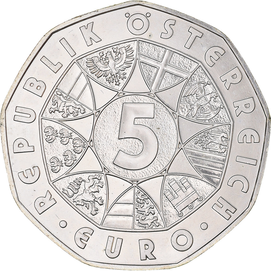 Austria, 5 Euro, Mozart, 2006, Vienna, MS(64), Silver, KM:3131