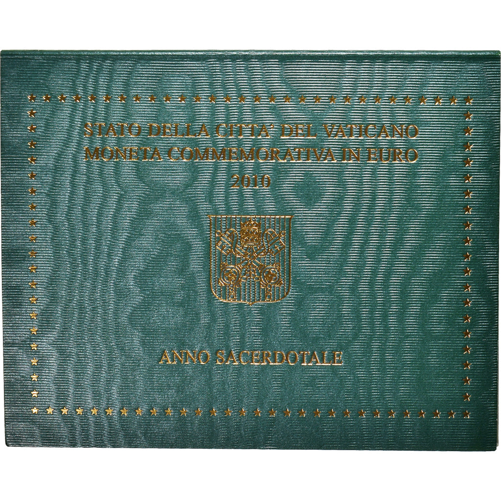 Vatican, 2 Euro, Benoit XVI - année sacerdotale, 2010, Rome, MS(65-70)