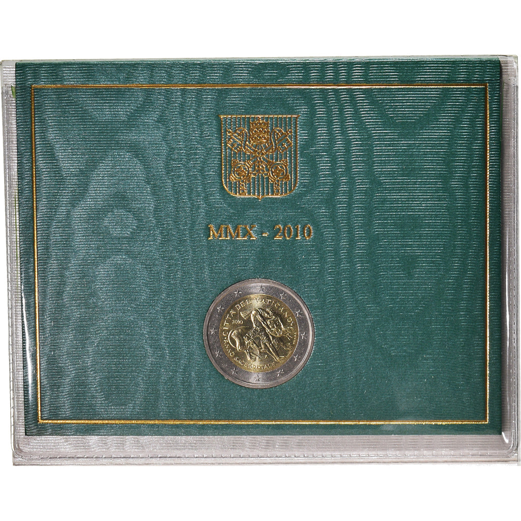 Vatican, 2 Euro, Benoit XVI - année sacerdotale, 2010, Rome, MS(65-70)