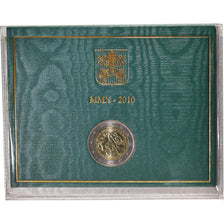 Vatican, 2 Euro, Benoit XVI - année sacerdotale, 2010, Rome, MS(65-70)