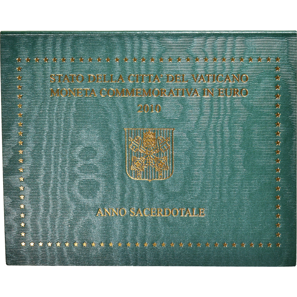 Vatican, 2 Euro, Benoit XVI - année sacerdotale, 2010, Rome, MS(65-70)