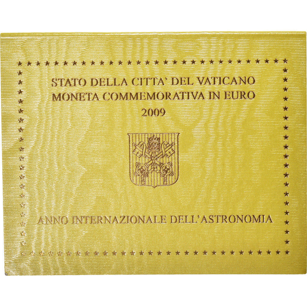 Vatican, 2 Euro, 2009, Année internationale de l'Astronomie, MS(65-70)