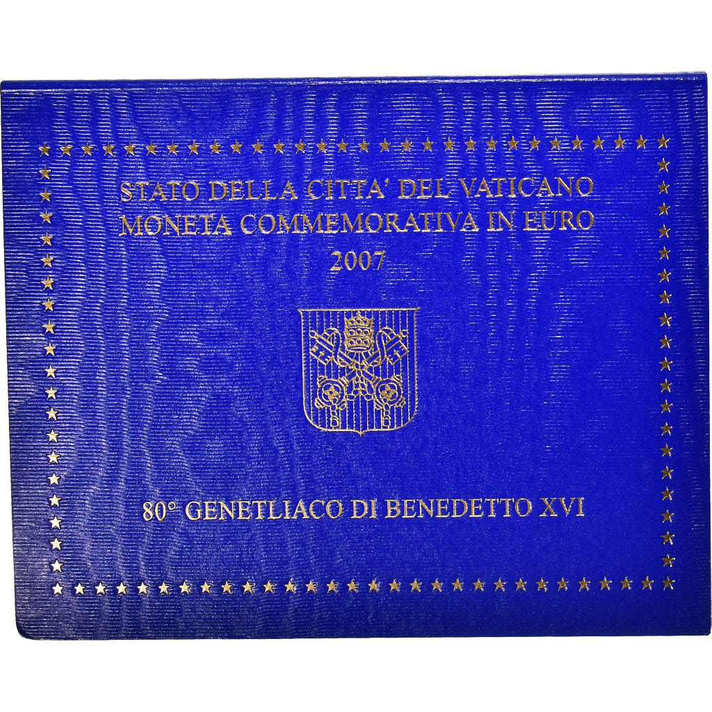 Vatican, 2 Euro, 2007, MS(65-70), Bi-Metallic