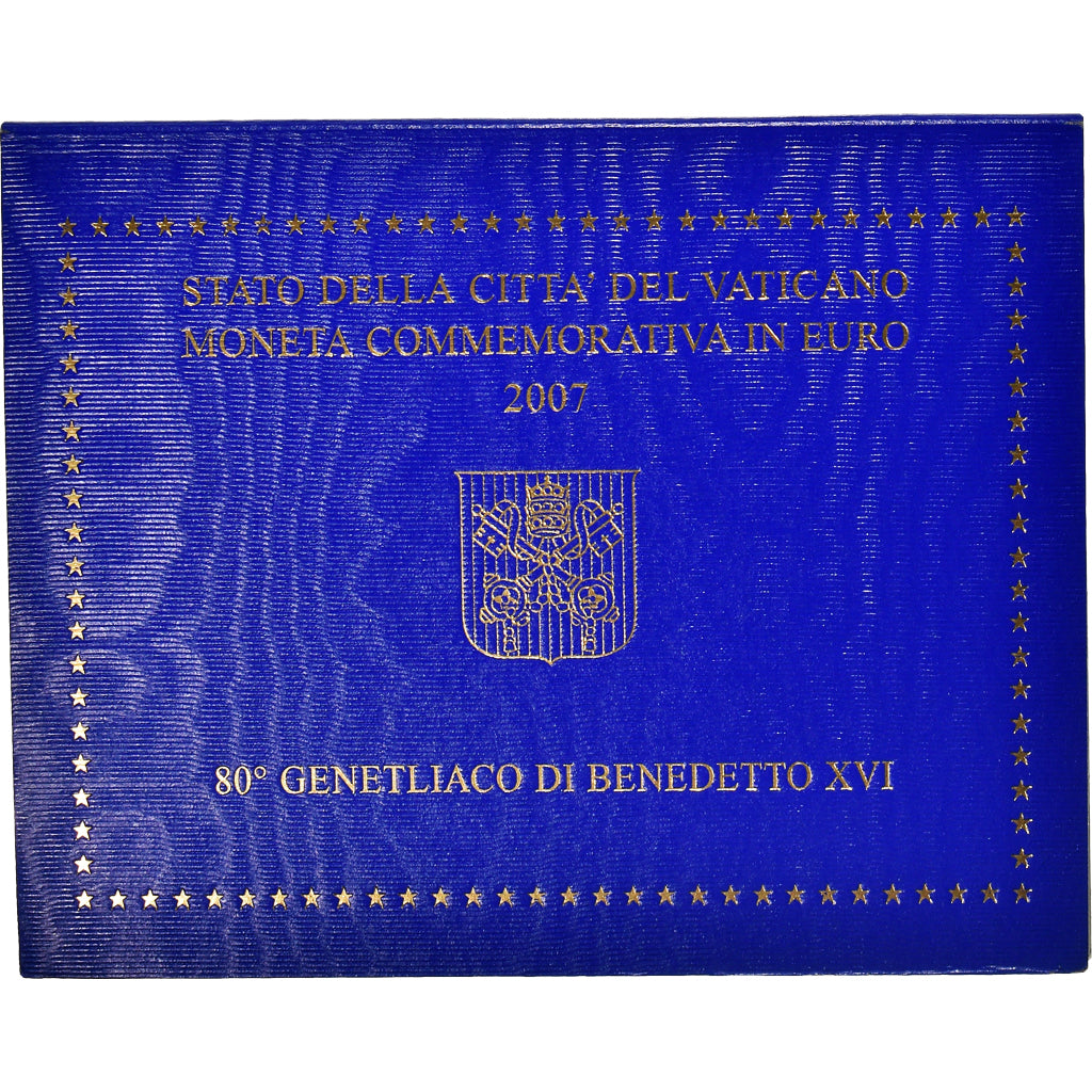 Vatican, 2 Euro, 2007, MS(65-70), Bi-Metallic