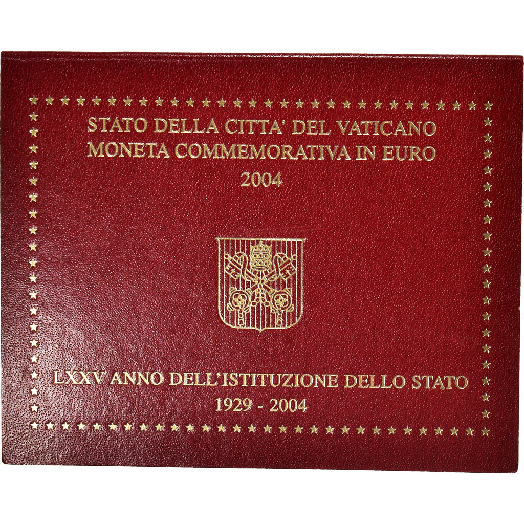Vaticano, 2 Euro, 2004, 75 ème anniversaire de la Fondation de l'Etat du