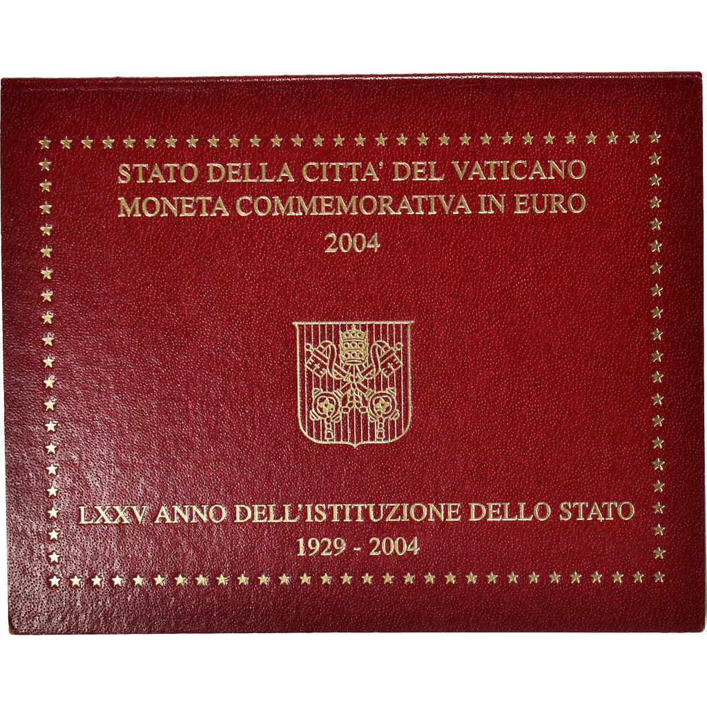 Vatican, 2 Euro, 2004, 75 ème anniversaire de la Fondation de l'Etat du