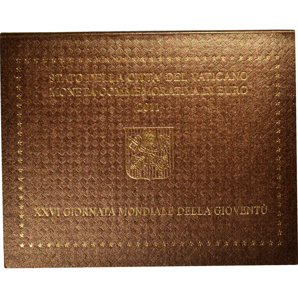 Vatican, 2 Euro, 2011, Rome, 26ème journée mondiale de la jeunesse, MS(65-70)
