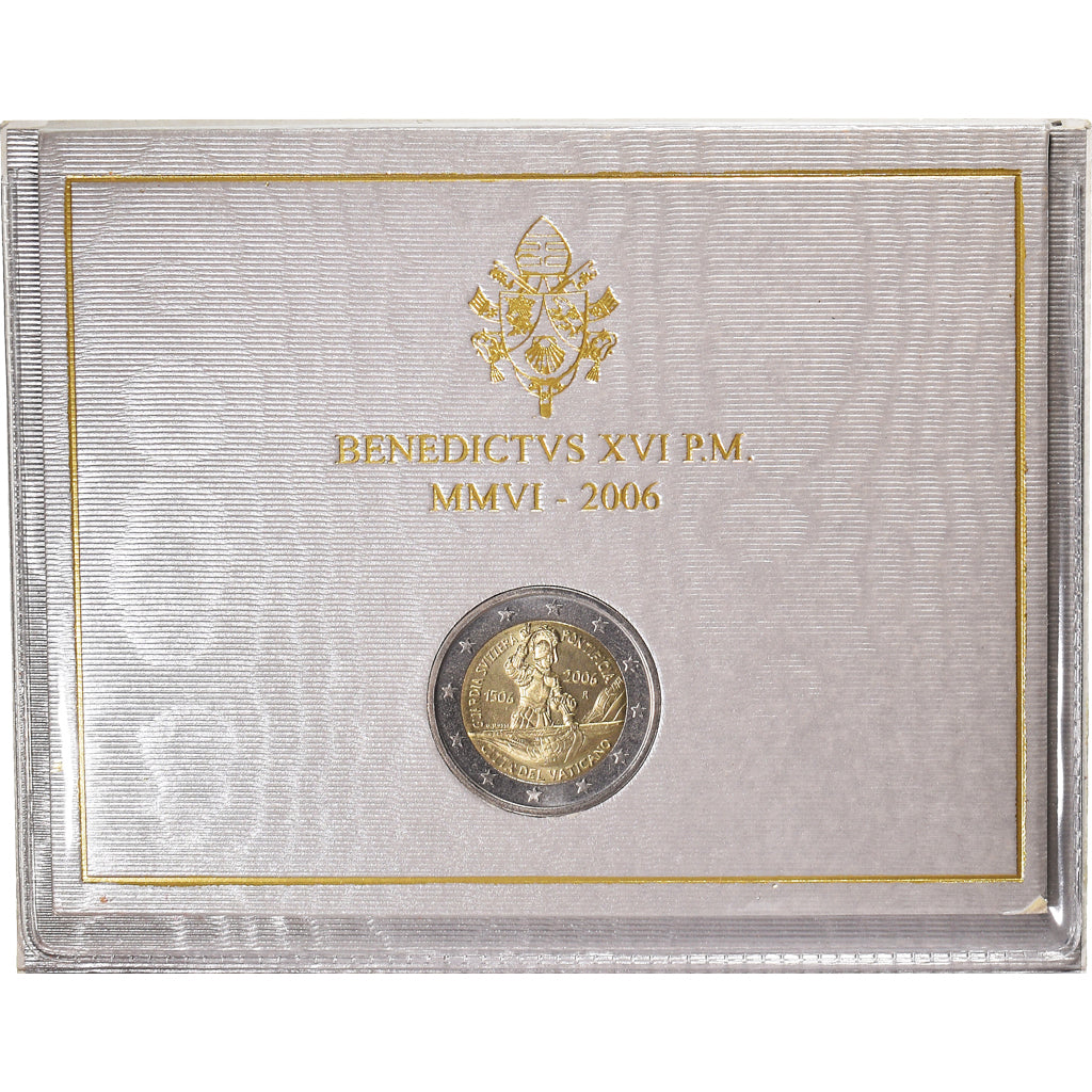 Vatican, 2 Euro, 2006, MS(65-70), Bi-Metallic