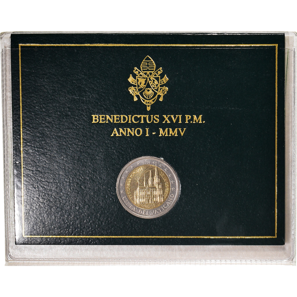 Vatican, 2 Euro, 2005, 20ème journée mondiale de la Jeunesse, MS(65-70)
