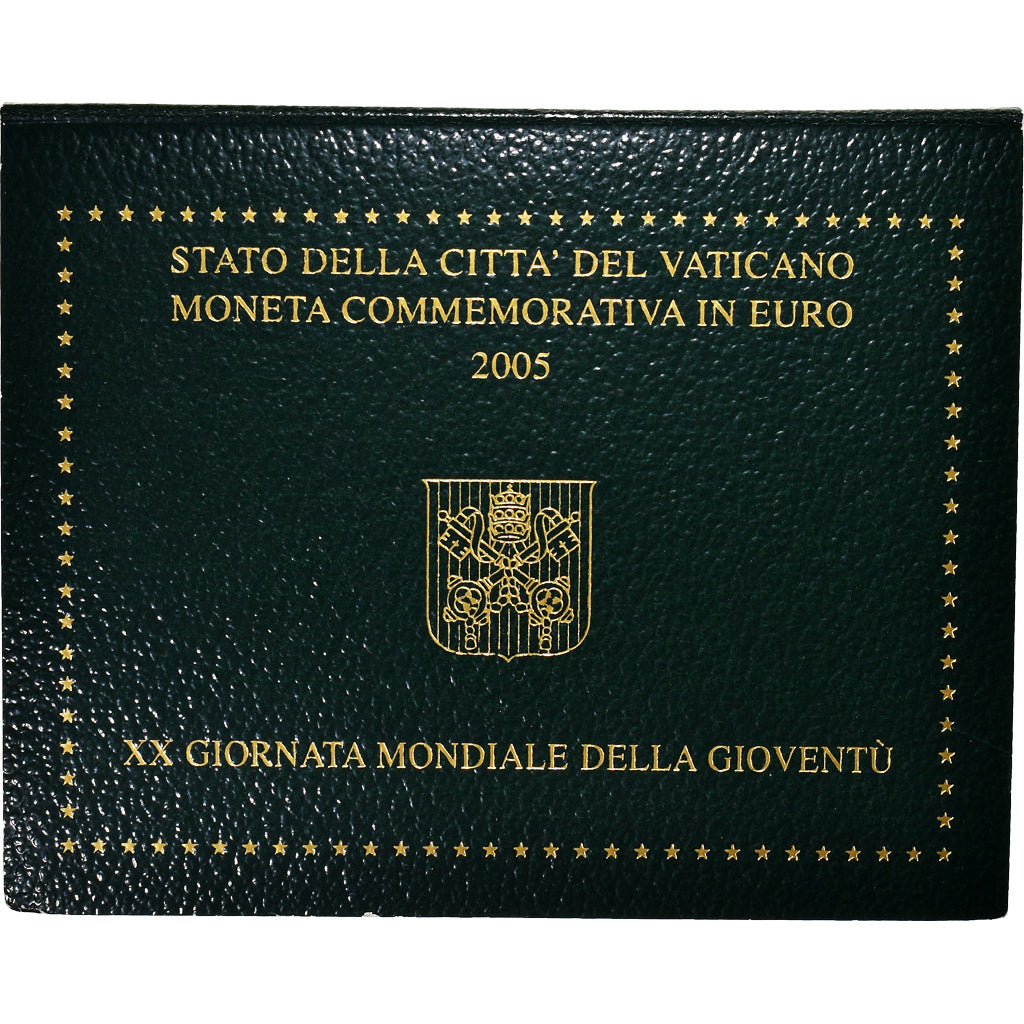 Vatican, 2 Euro, 2005, 20ème journée mondiale de la Jeunesse, MS(65-70)