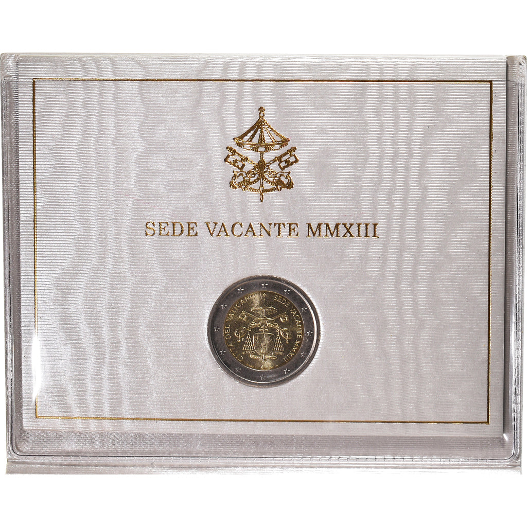 Vatican, 2 Euro, Siège Vacant, 2013, MS(65-70)