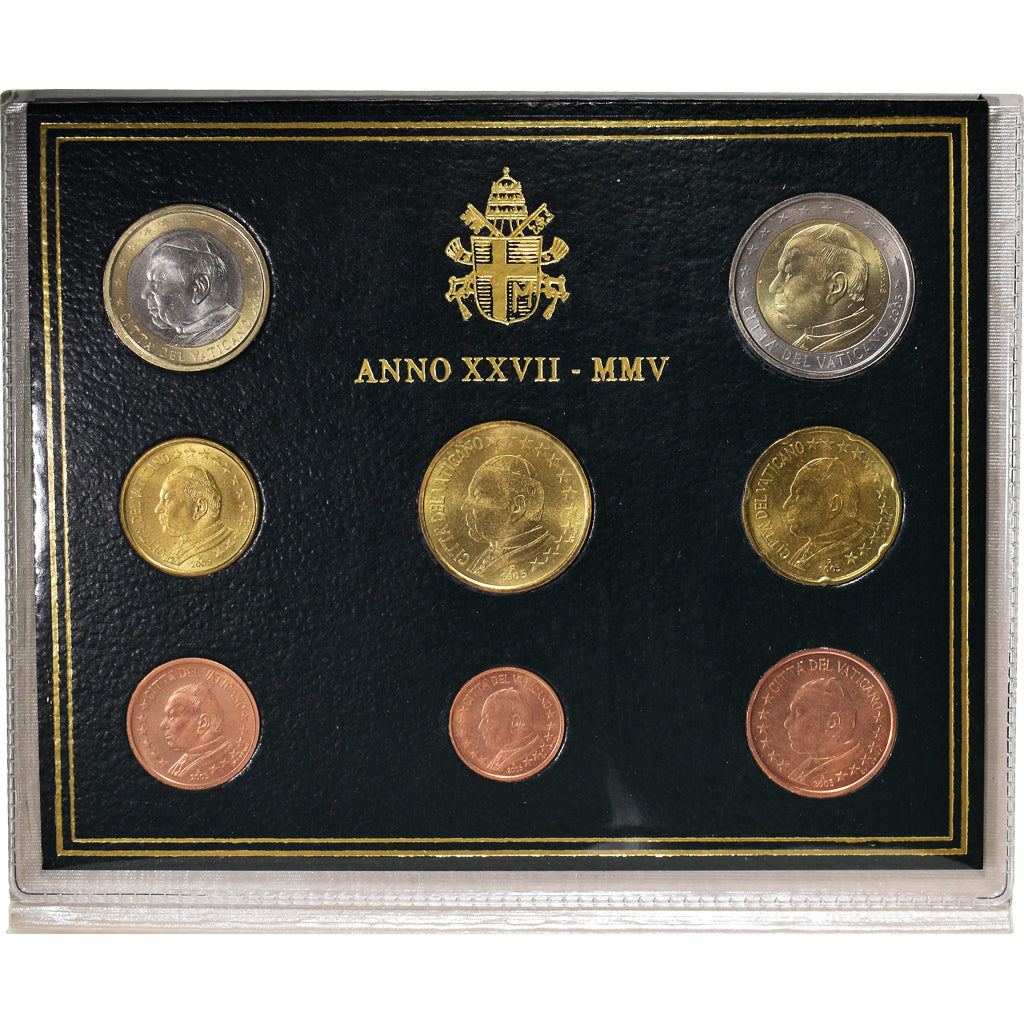 Vatican, Set, Jean-Paul II, 2005, Rome, MS(65-70)