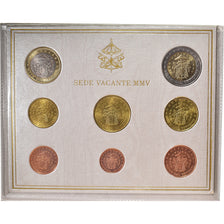Vaticano, Set, Siège Vacant, 2005, Rome, MS(65-70), N/D