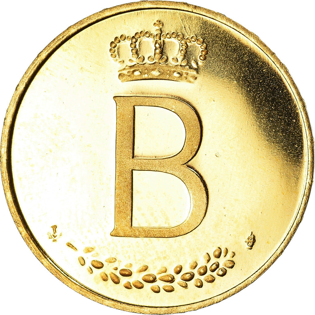 Belgium, Medal, Baudouin roi des Belges, 1976, MS(65-70), Gold