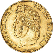 Monnaie, France, Louis-Philippe, 20 Francs, 1848, Paris, TTB, Or, Gadoury:1031