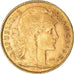Munten, Frankrijk, Marianne, 10 Francs, 1910, Paris, Coq, ZF+, Goud, KM:846