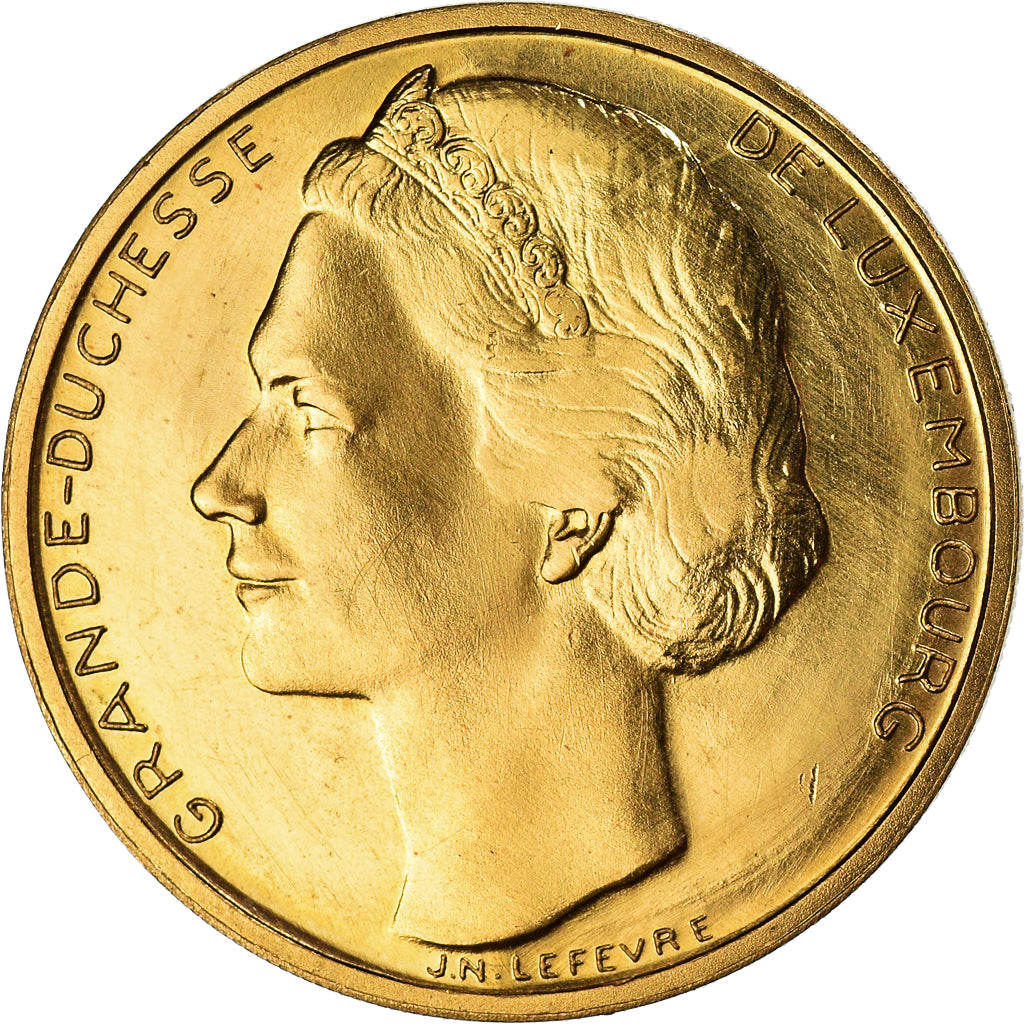 Lussemburgo, Grande Duchesse Joséphine Charlotte de Luxembourg, 1964, SPL, Oro