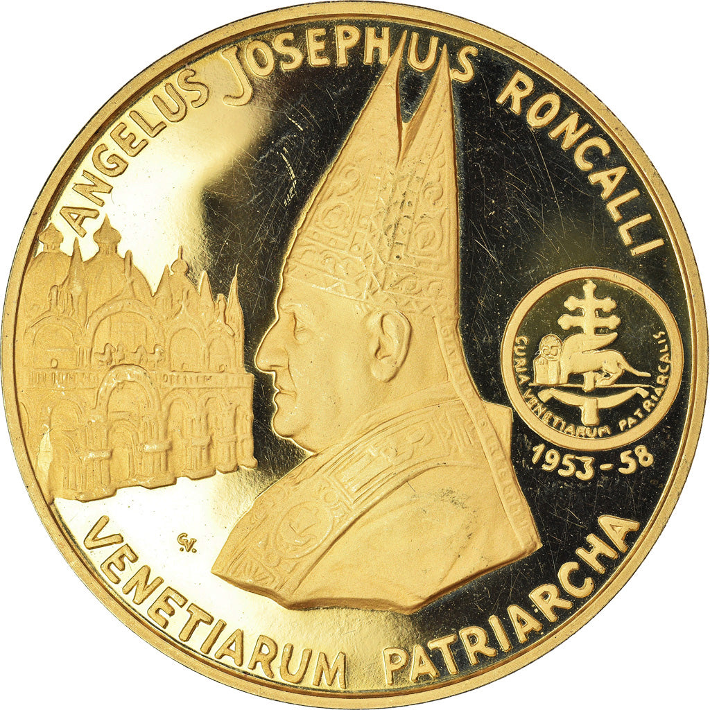 Vatican, Medal, Béatification du Pape Jean XXIII, 1972, MS(65-70), Gold
