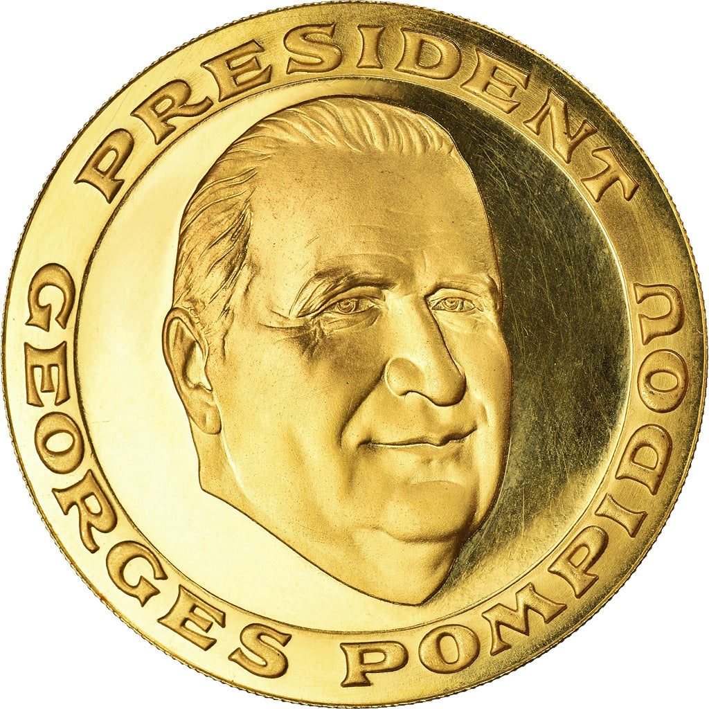 França, medalha, Georges Pompidou, Políticas, Sociedade, Guerra, 1911 - 1974