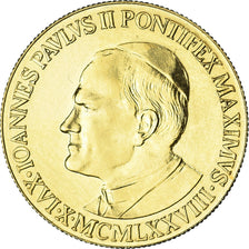 Vatican, Médaille, Pape Jean Paul II, 1981, SPL+, Or