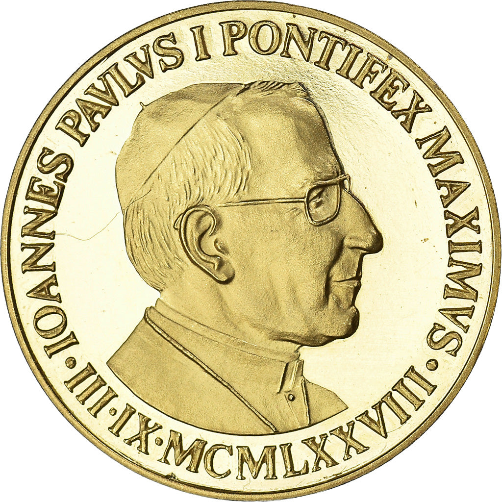 Vaticano, medaglia, Jean Paul Ier, SPL+, Oro