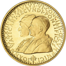 Vatican, Medal, Jean XXIII et Paul VI, Concile Oecuménique, MS(64), Gold