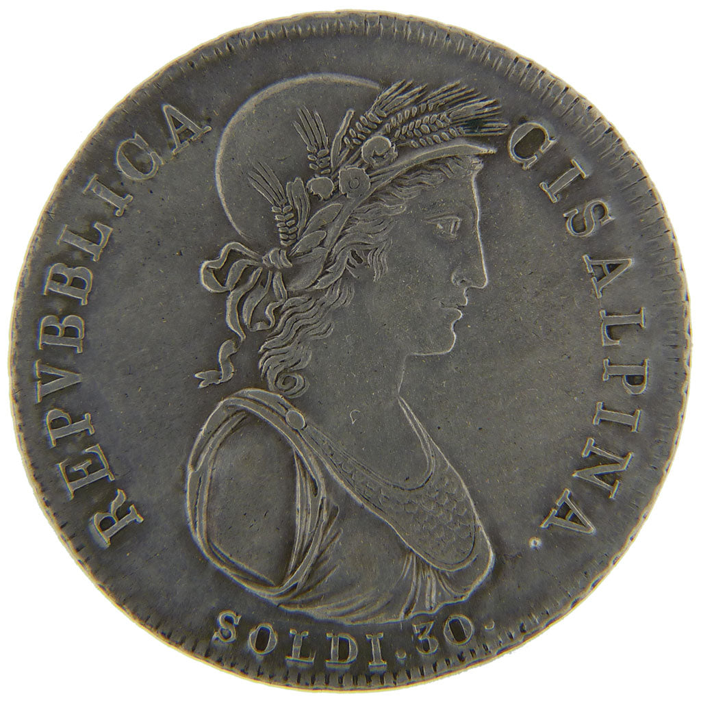 ITALIE, République Cisalpine, 30 Soldi