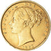 Monnaie, Grande-Bretagne, Victoria, Sovereign, 1863, Souverain, TTB, Or