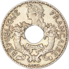 Monnaie, Indochine française, 5 Cents, 1938, Paris, TTB+, Nickel-Cuivre