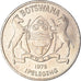 Coin, Botswana, 50 Thebe, 1976, British Royal Mint, AU(55-58), Copper-nickel