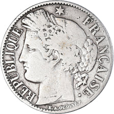 Münze, Frankreich, Cérès, Franc, 1887, Paris, S+, Silber, KM:822.1