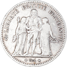 Coin, France, Hercule, 5 Francs, 1877, Paris, VF(20-25), Silver, KM:820.1