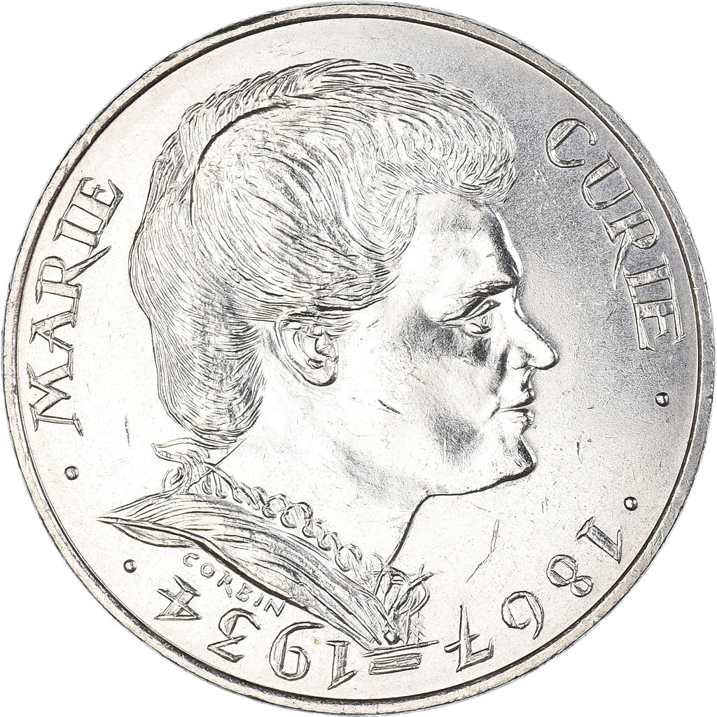 Monnaie, France, Marie Curie, 100 Francs, 1984, TTB+, Argent, Gadoury:899