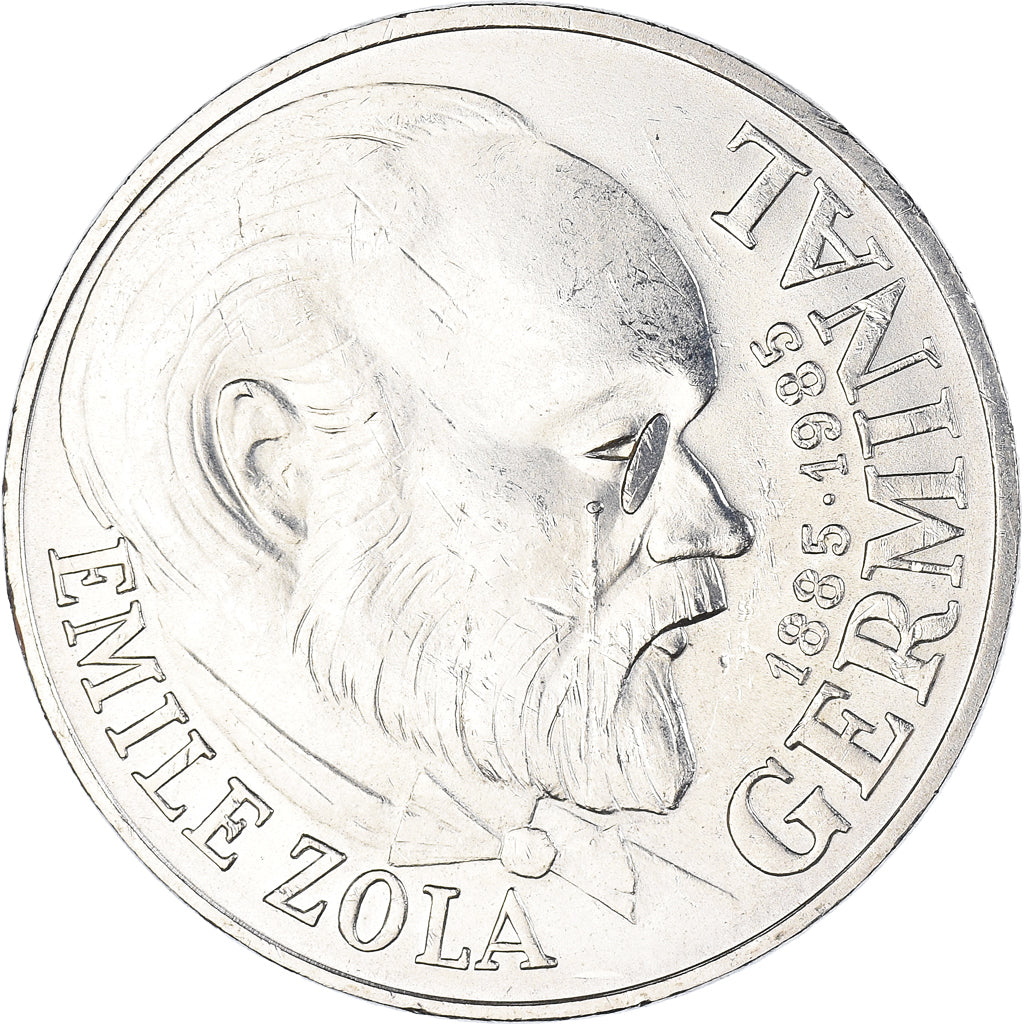 Coin, France, Germinal, 100 Francs, 1985, Paris, AU(50-53), Silver, KM:957