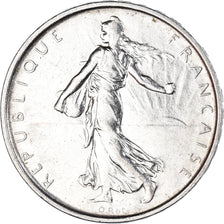 Coin, France, Semeuse, 5 Francs, 1965, MS(60-62), Silver, KM:926, Gadoury:770