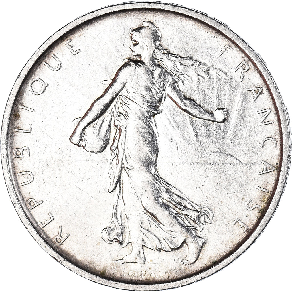 Moneta, Francia, Semeuse, 5 Francs, 1966, SPL, Argento, KM:926, Gadoury:770
