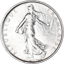 Coin, France, Semeuse, 5 Francs, 1965, MS(60-62), Silver, KM:926, Gadoury:770
