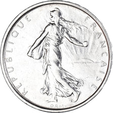 Coin, France, Semeuse, 5 Francs, 1963, Paris, MS(60-62), Silver, KM:926