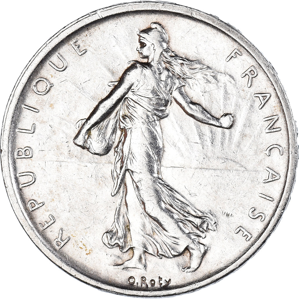 Coin, France, Semeuse, 5 Francs, 1960, AU(55-58), Silver, KM:926, Gadoury:770