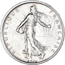 Coin, France, Semeuse, 5 Francs, 1960, AU(55-58), Silver, KM:926, Gadoury:770