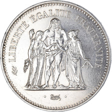 Coin, France, Hercule, 50 Francs, 1974, Paris, AU(50-53), Silver, KM:941.1