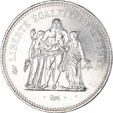 Monnaie, France, Hercule, 50 Francs, 1977, Paris, SUP, Argent, Gadoury:882
