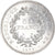Moeda, França, Hercule, 50 Francs, 1977, Paris, AU(55-58), Prata, KM:941.1