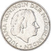 Coin, Netherlands, Juliana, Gulden, 1956, AU(55-58), Silver, KM:184
