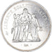 Coin, France, Hercule, 50 Francs, 1974, Paris, FDC, MS(63), Silver, KM:941.1