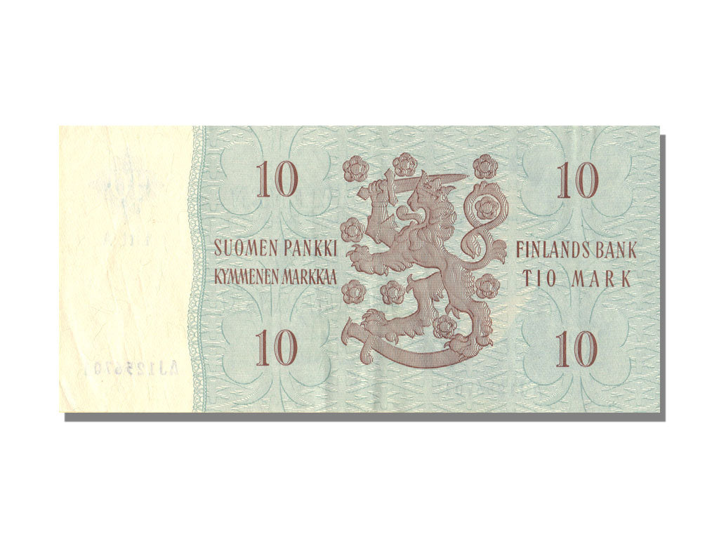 Finland, 10 Markkaa, 1963, KM #100a, UNC(63), AJ