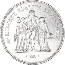 Coin, France, Hercule, 50 Francs, 1974, Paris, FDC, MS(63), Silver, KM:941.1