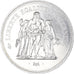 Munten, Frankrijk, Hercule, 50 Francs, 1974, Paris, FDC, UNC-, Zilver, KM:941.1
