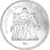 Coin, France, Hercule, 50 Francs, 1975, Paris, MS(63), Silver, KM:941.1